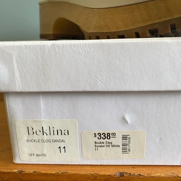 Beklina Buckle Clog Sandal Size 11 - Picture 9 of 11